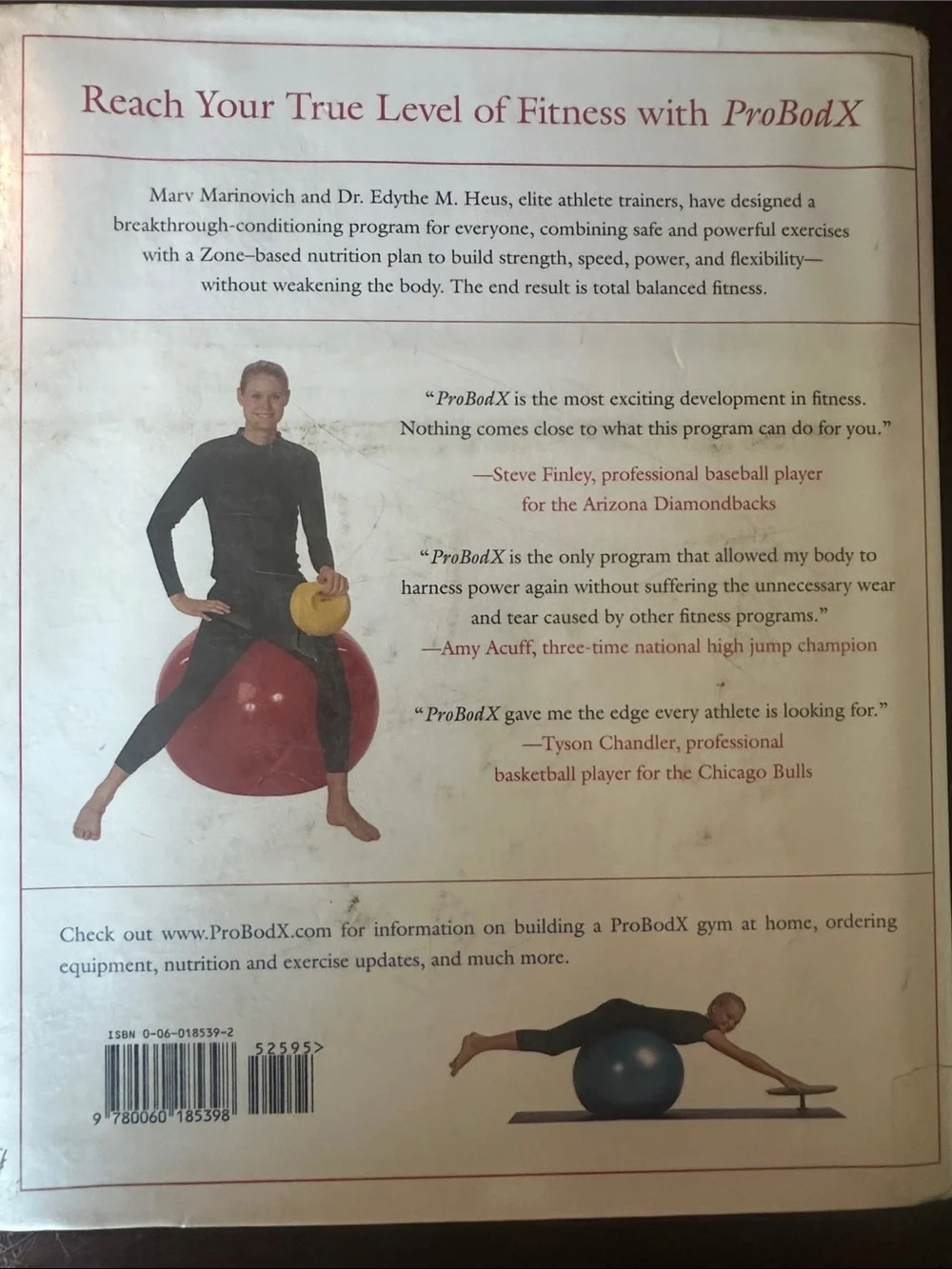 ProBodX Proper Body Exercise by Marc Marinovich & Edythe M. Heus, D.C.